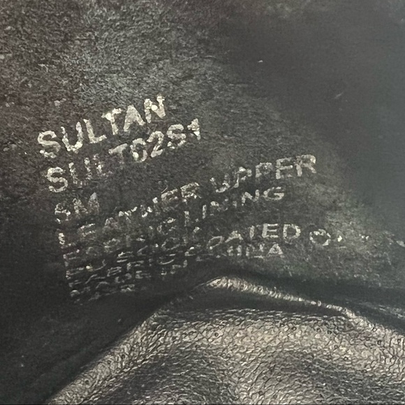 Steve Madden Black Suede Sultan Chelsea Wedge Platform Sneakers Size 5 Women's - Picture 4 of 9